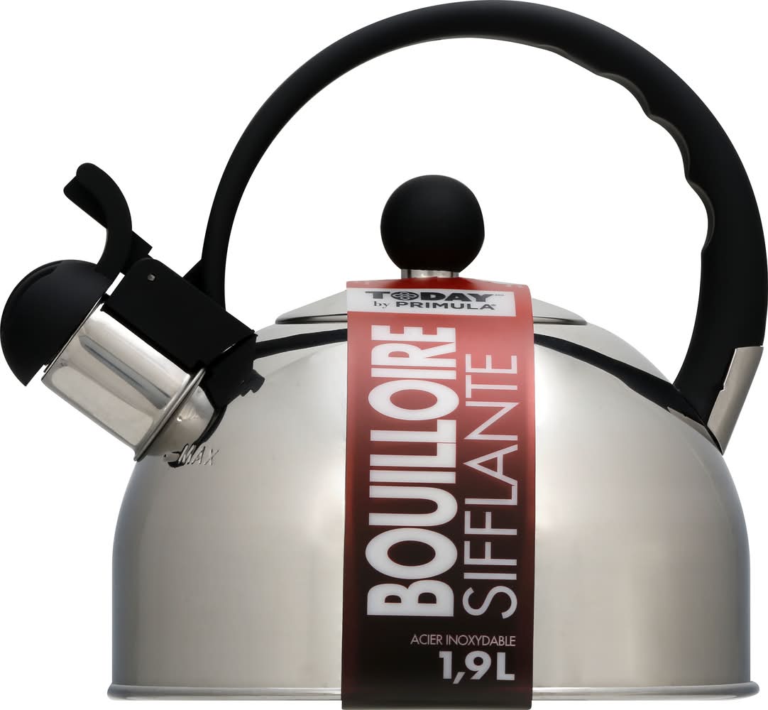 Primula Today Simon Stainless Steel 2 Quarts Whistling Kettle