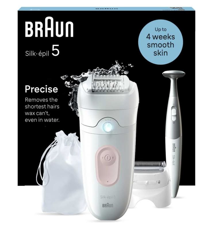 Braun Silk-�pil 5 Epilator For Easy Hair Removal Lasting Smooth Skin 5-230