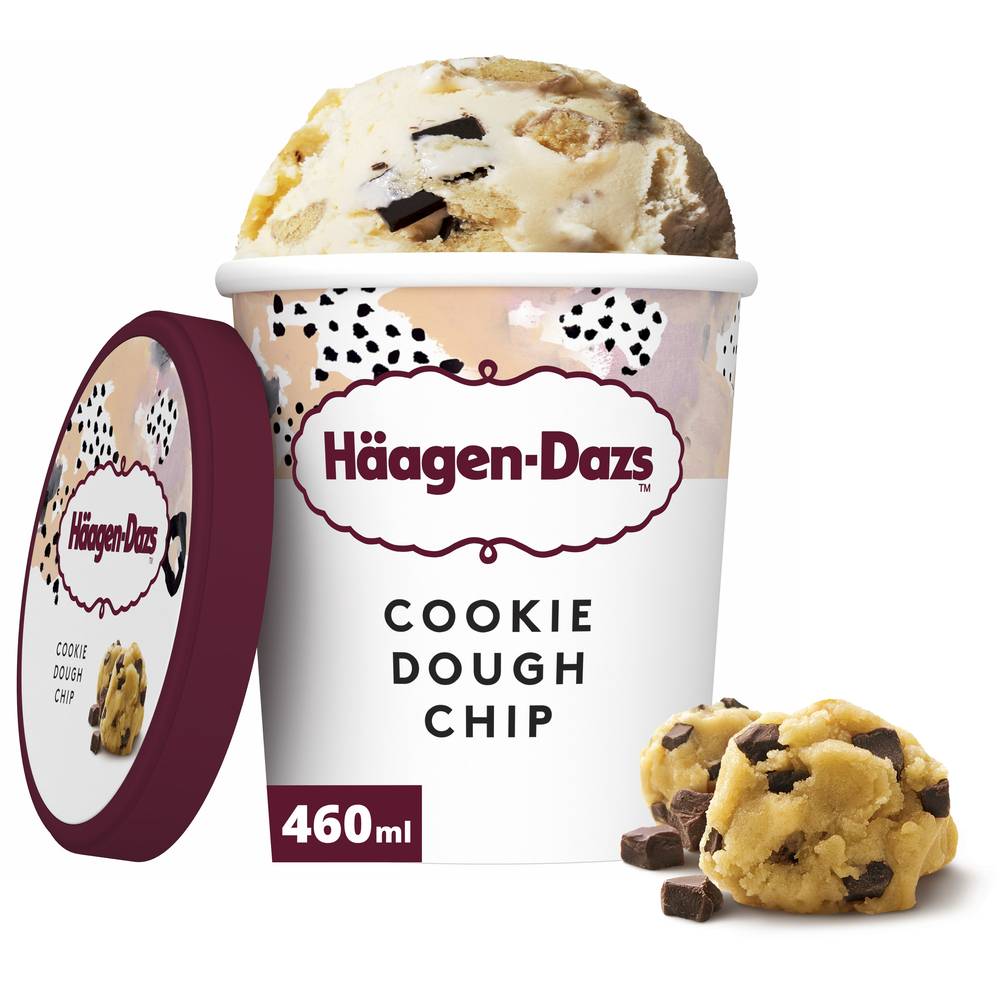 Häagen-Dazs - Glace vanille cookie dough (390g)