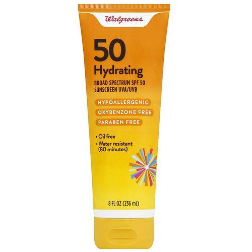 Walgreens Moisturizing Sunscreen Lotion SPF 50 - 8.0 oz