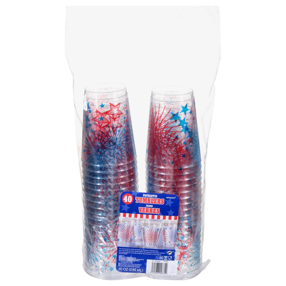 Amscan Patriotic Tumblers