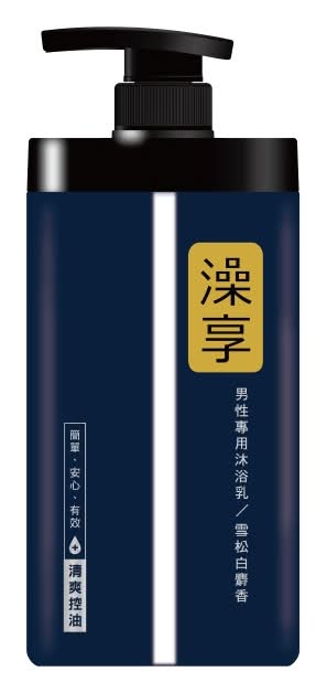 澡享沐浴乳-雪松白麝香1000g