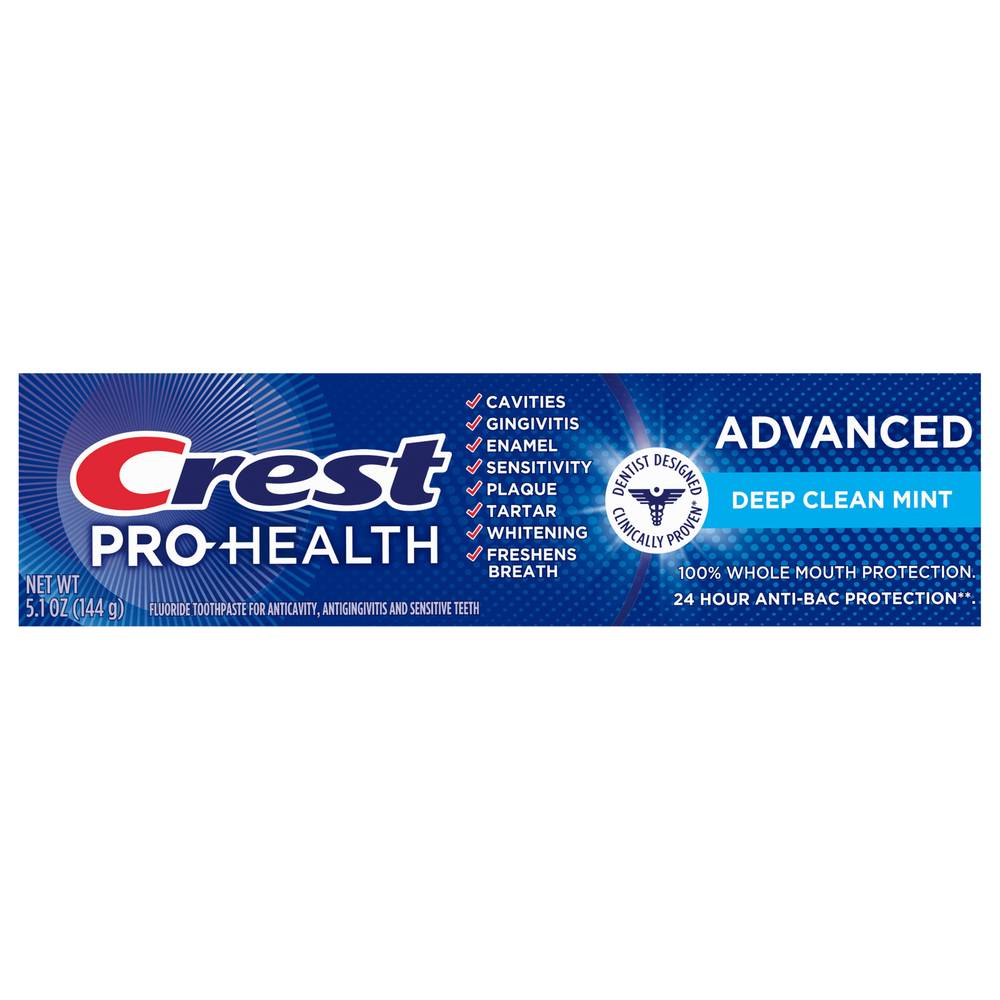 Crest Pro-Health Advanced Deep Clean Mint Toothpaste