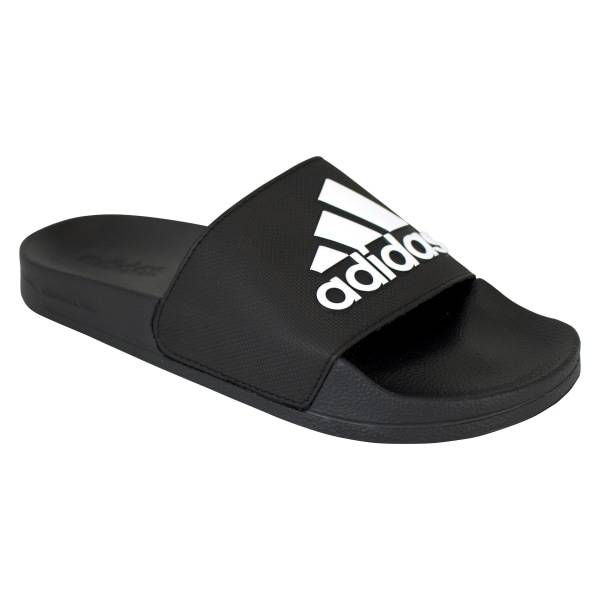 Adidas Men's Adilette Shower Slides, Black, Size 11