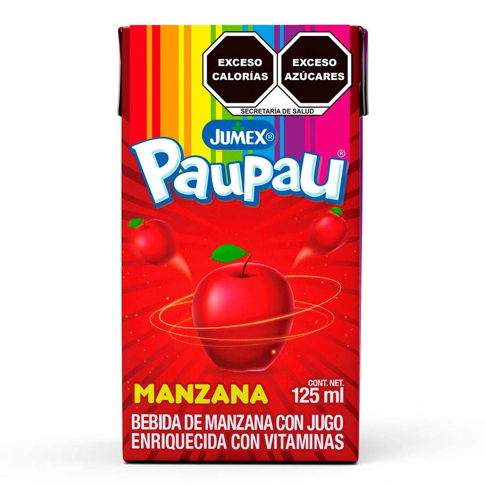 Pau Pau · Bebida sabor manzana (125 ml)