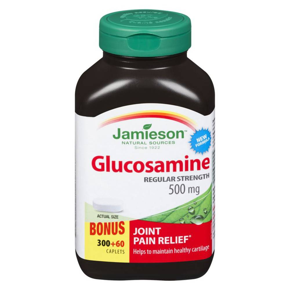 Jamieson Glucosamine Sulphate Caplets 500 mg