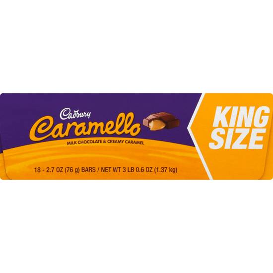 Cadbury King Size Caramello Bar 2.7oz