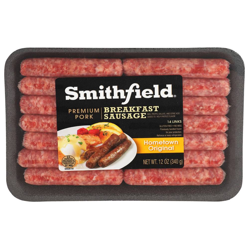 Smithfield Hometown Original Breakfast Sausage (12 oz, 14 ct)