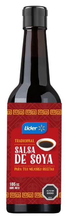 Lider · Salsa de soya (165 ml)