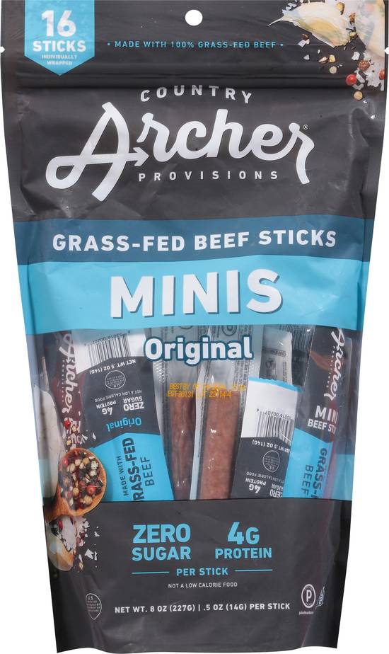 Country Archer Original Grass Fed Sticks (beef)
