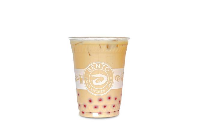 Jasmine Milk Tea w/ Brown Sugar Boba