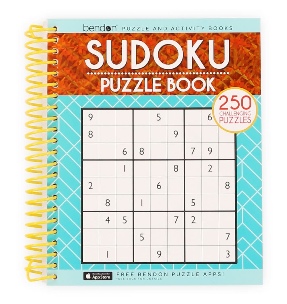 Sudoku Puzzle Book w/ 250 Challenging Puzzles