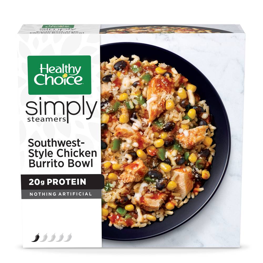 Healthy Choice Simply Steamers South-West Style Burrito Bowl