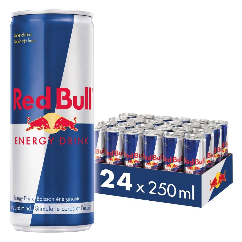 Red Bull - Boisson Énergisante 24 X 250 Ml