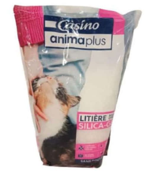 Casino - Animal plus litière silica gel animaplus pour chat 5l (2,25kg)