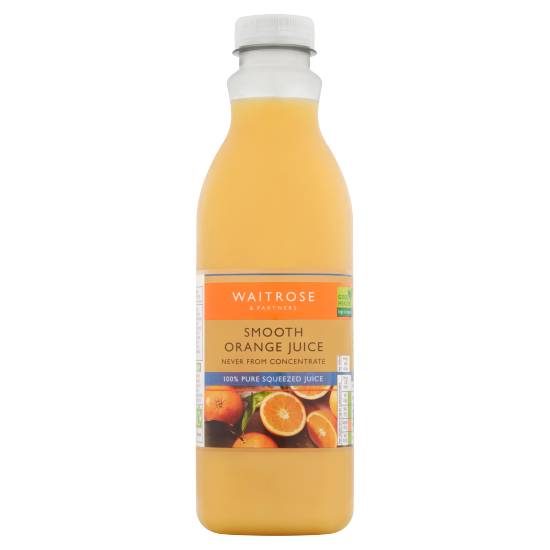 Waitrose & Partners Smooth Orange Juice (1L)