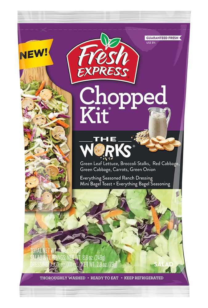 Fresh Express The Works Chopped Salad Kit (11.6 oz)