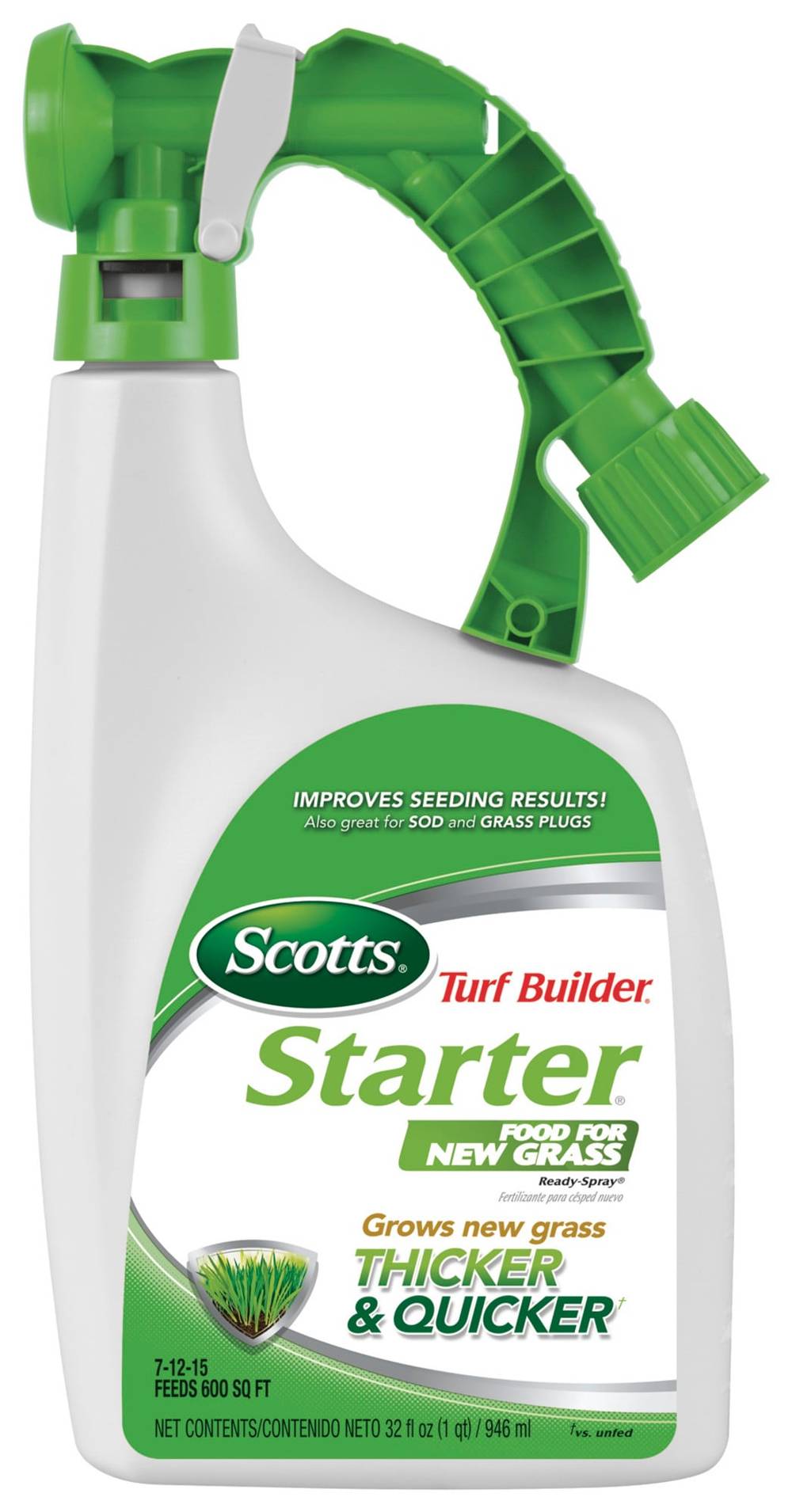 Scotts Turf Builder Starter Food 32-oz 600-sq ft 7-12-15 All-purpose Lawn Starter Liquid Fertilizer | 23100