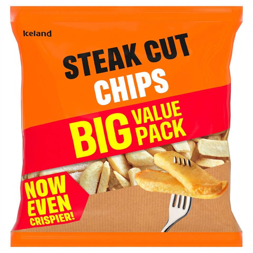 Iceland Steak Cut Chips