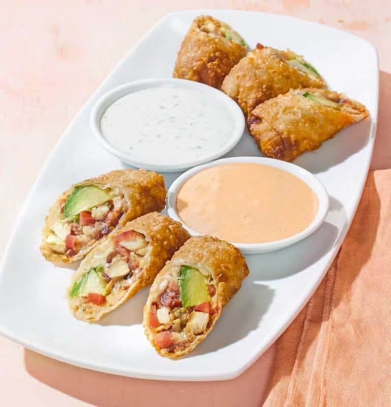 AVOCADO CLUB EGG ROLLS