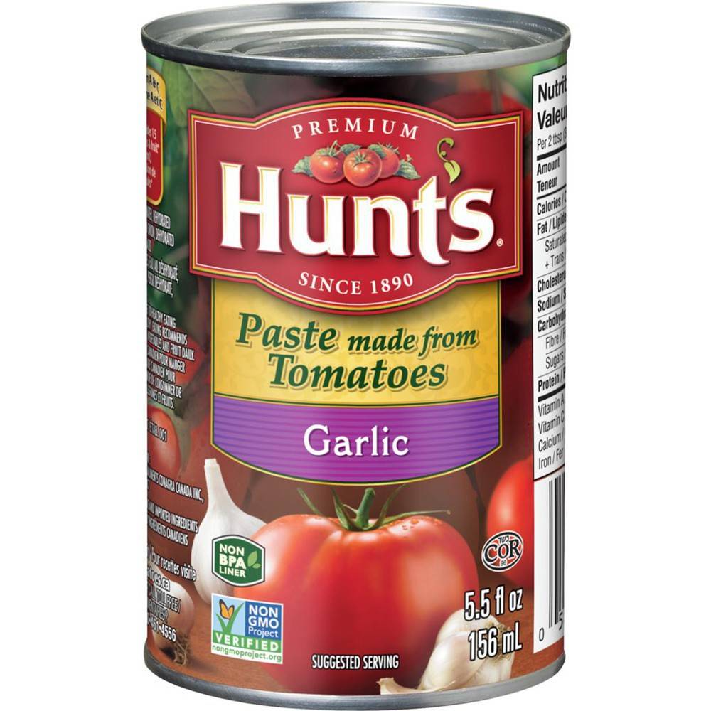 Hunt's Garlic Tomato Paste (156 ml)