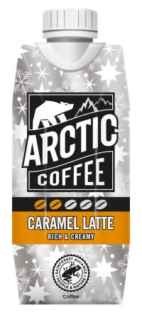 Arctic Coffee Caramel Latte, Rich & Creamy Coffee Milk Drink (330ml)
