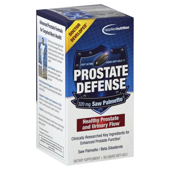 Applied Nutrition Saw Palmetto Prostate Defense Liquid Soft Gels (50 ct)