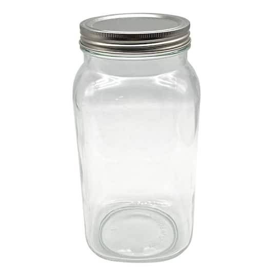 Ashland Glass Jar With Lid Storage Container