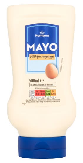 Morrisons Free Range Egg Mayonnaise. (500ml)