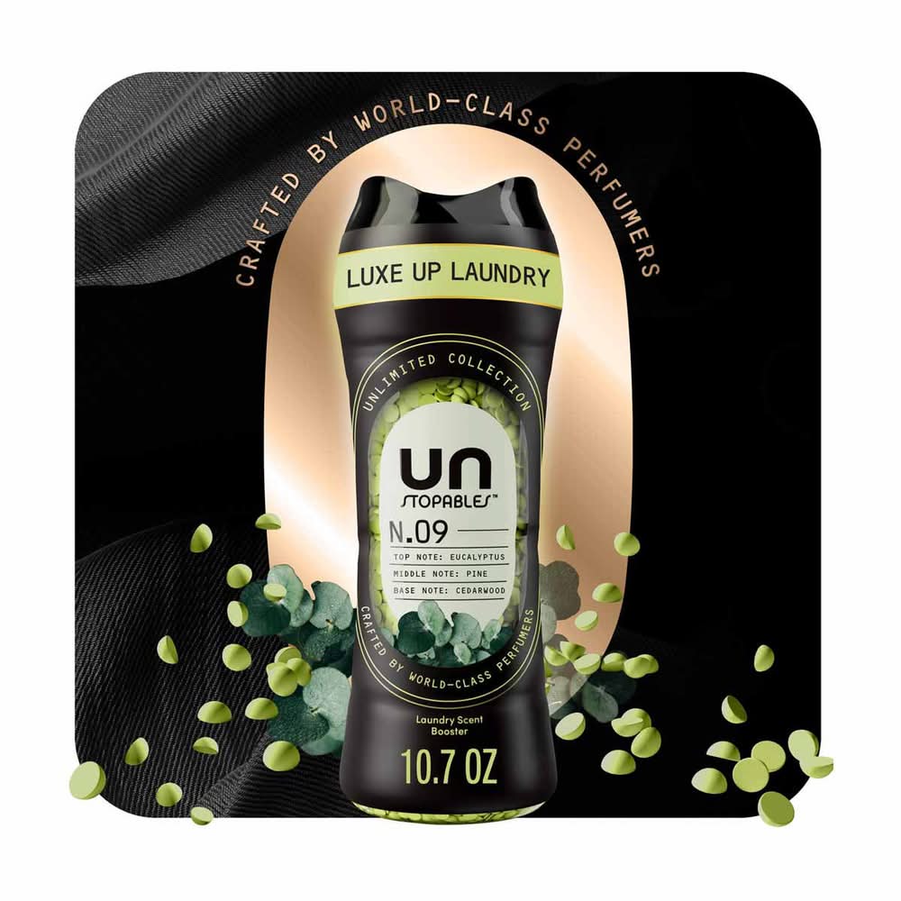 Downy Unstopables Unlimited Collection in Wash Laundry Scent Booster, N.09 (10.7 oz)