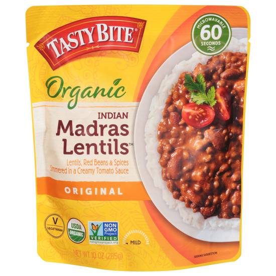 Tasty Bite Organic Original Indian Madras Lentils
