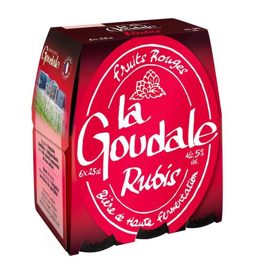 Bière rubis La goudale 1,5l