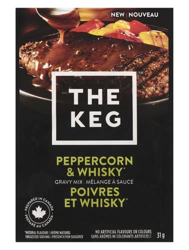The keg mélange à sauce - gravy mix (peppercorn & whisky)