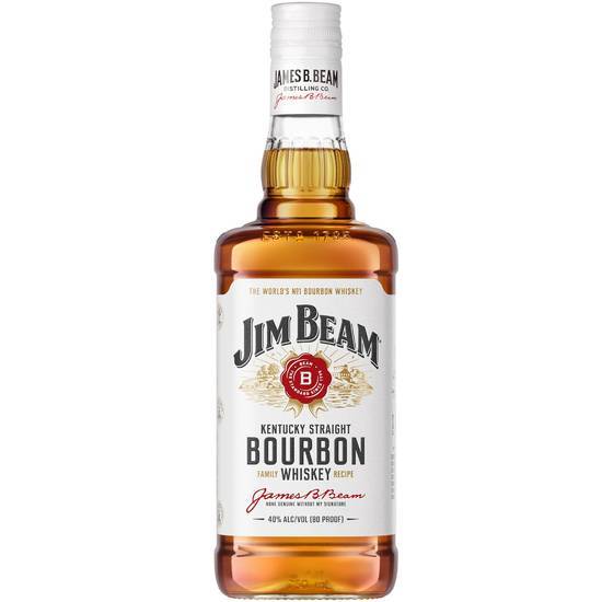 Jim Beam Bourbon Whiskey (750ml bottle)