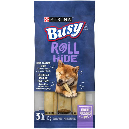Busy Bone Rollhide Small/Medium (113 g)