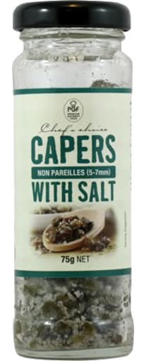 Chef's Choice Capers Non Pareilles (5-7mm) With Salt (75g)