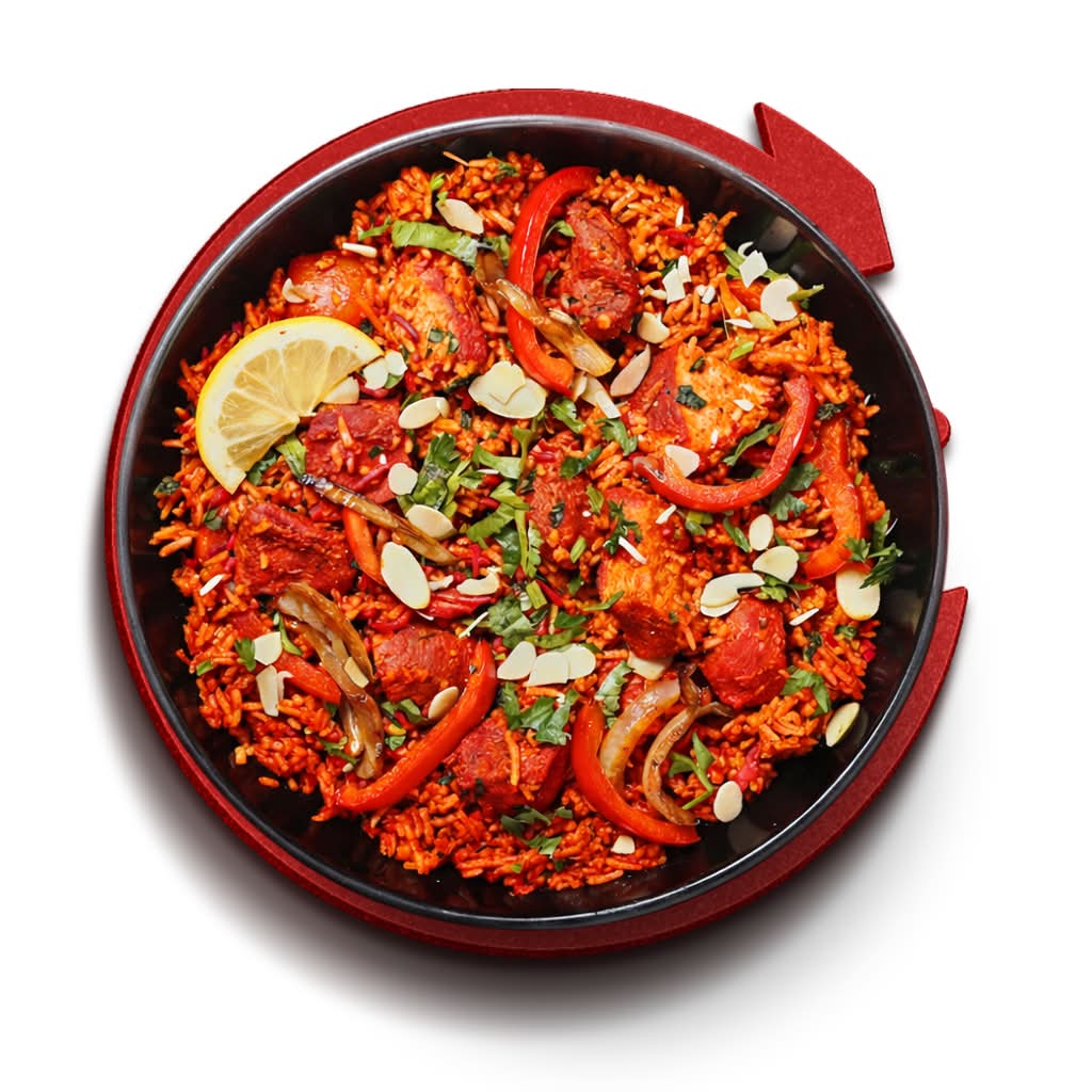 Bowl biryani spicy