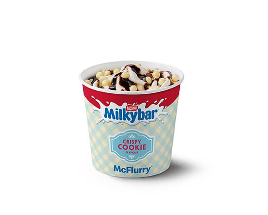 Milkybar® Crispy Cookie McFlurry®