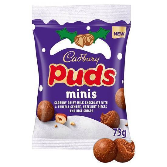 Cadbury Puds Minis Chocolate Bag 73g