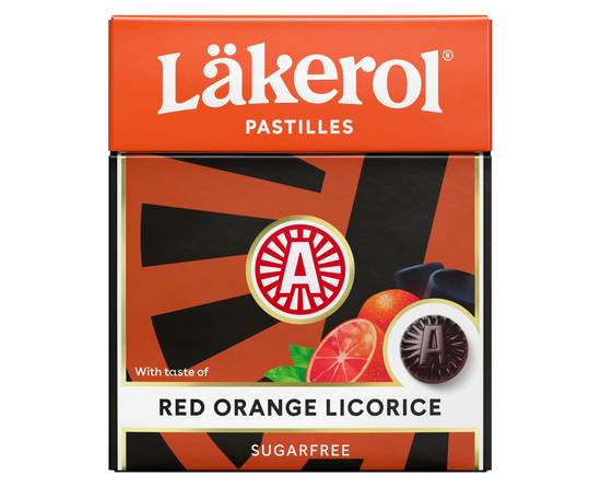 LÄKEROL RED ORANGE LICORICE 25G