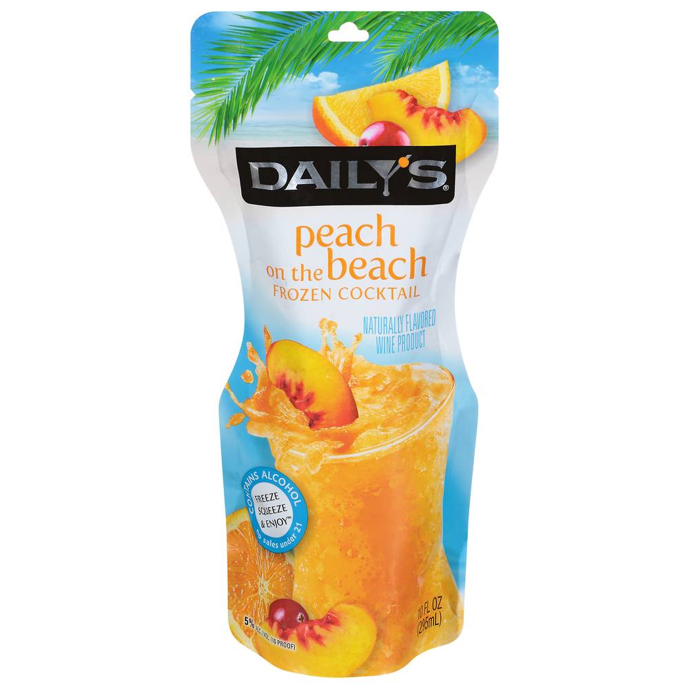 Daily's Peach on the Beach Frozen Cocktail (10 fl oz)