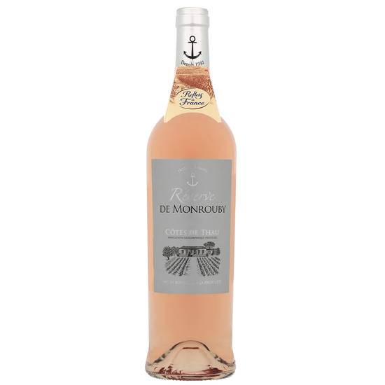 Reflets de France - Vin rosé réserve de monrouby IGP côtes de thau (750 ml)