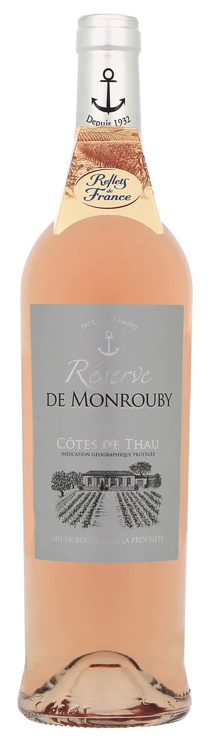 Réserve de Monrouby - Vin rosé igp côtes de thau (750ml)