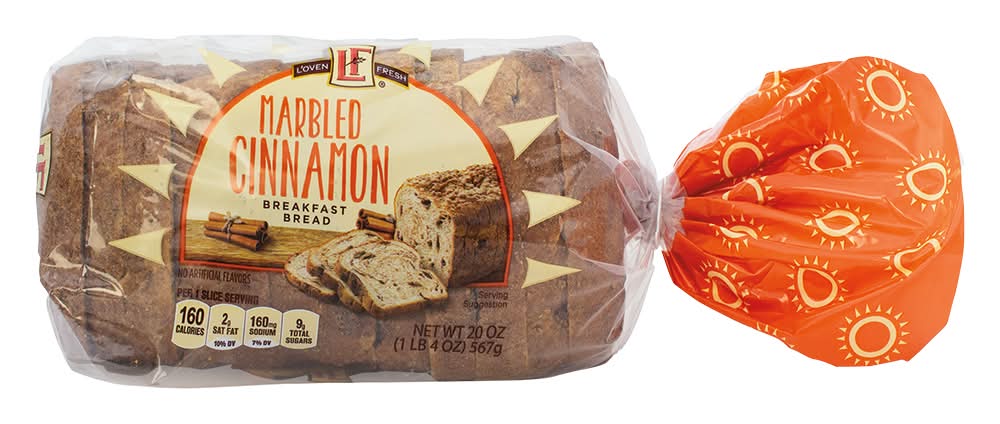 L'oven Fresh Breakfast Bread, Marbled Cinnamon (20 oz)