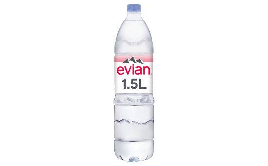 Evian Still Natural Mineral Water Bottle 1.5L