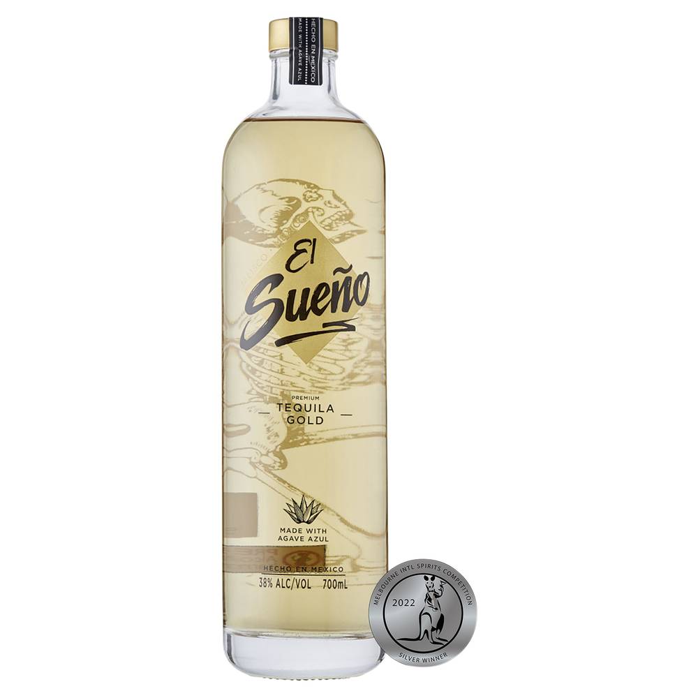 El Sueno Tequila Gold Bottle 700ml