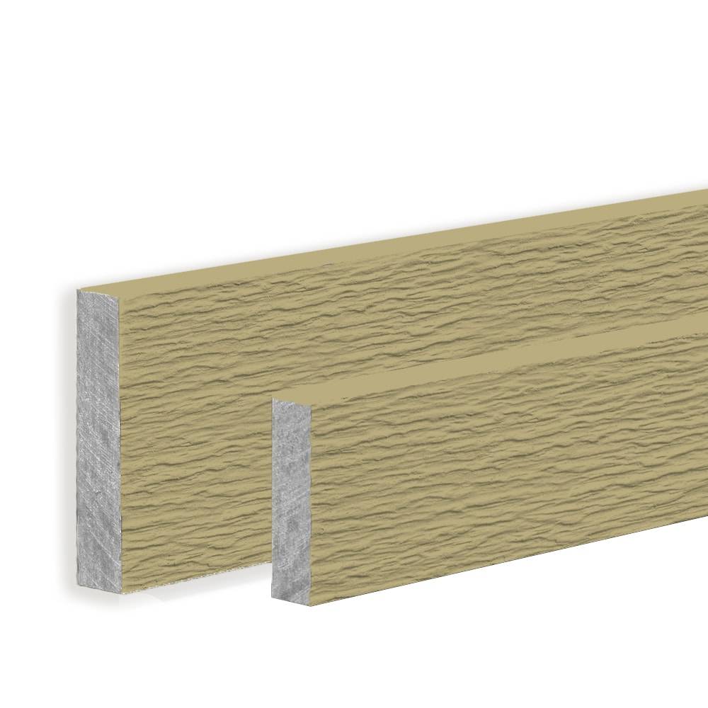 James Hardie Primed HZ10 Fiber Cement Trim Woodgrain 1-in x 3.5-in x 144-in | 9000306