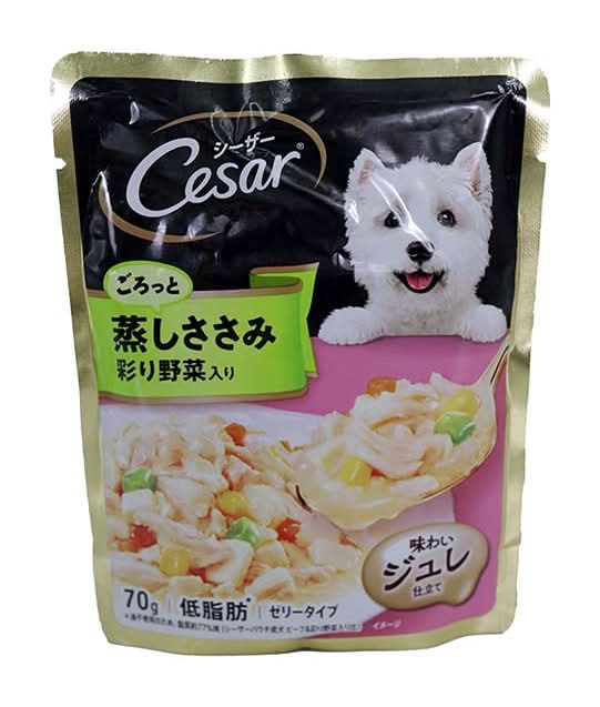 西莎蒸鮮包成犬雞+蔬 | 70 g #39001651