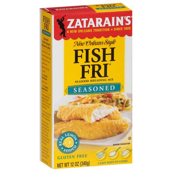Zatarain's Fish Fri Seasoned Seafood Breading Mix (12 oz)