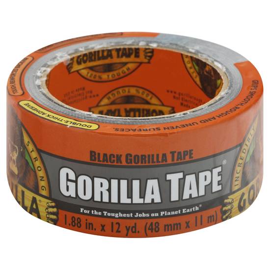 Gorilla Black Tape (12 yd)